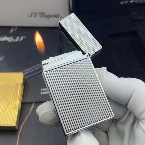 Memorial Big D logo Engraving S.T.Dupont Cigarette Gas Lighter #153 - Image 3