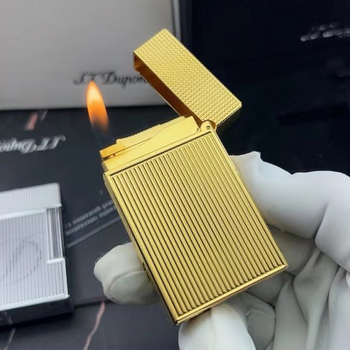 Memorial Big D logo Engraving S.T.Dupont Cigarette Gas Lighter #153 - Image 6