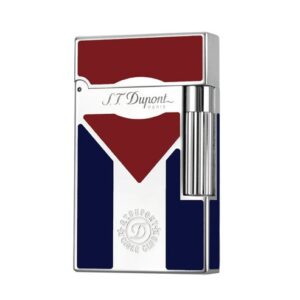 Cuba Flag Lacquer S.T. Dupont Lighter New Model #123