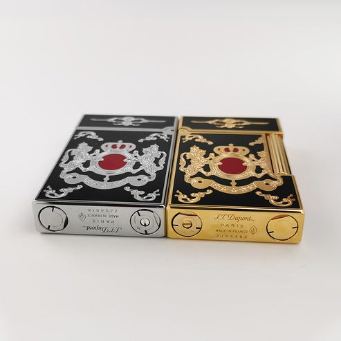 Dupont Coat Of Arms Lighter #090 - Image 2