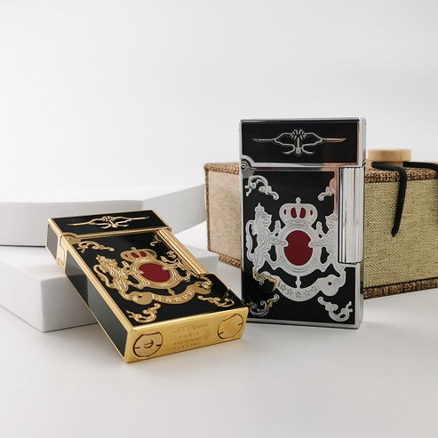 Dupont Coat Of Arms Lighter #090 - Image 4