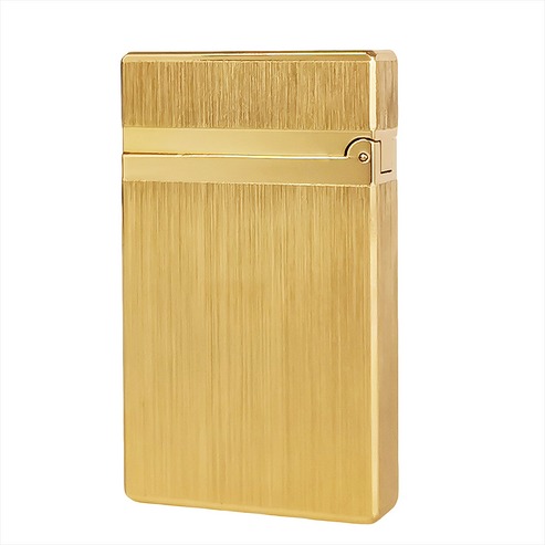 JT Dunant Refillable Gas Brushed Metal Lighter#014 - Image 3