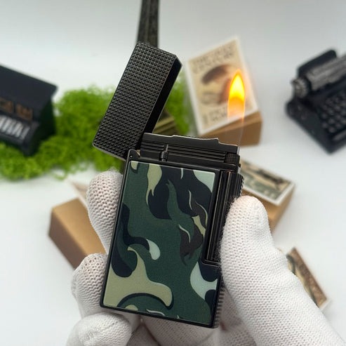 S.T. Dupont Ligne 2 Camo Guilloche Cling Flame Lighter #198 - Image 6