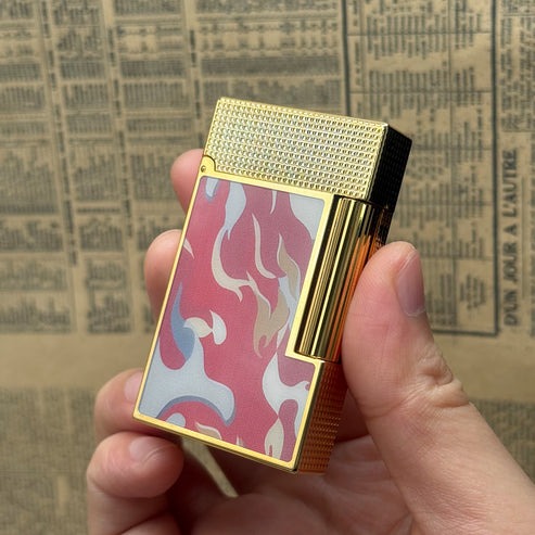 S.T. Dupont Ligne 2 Camo Guilloche Cling Flame Lighter #198 - Image 5