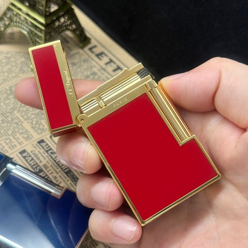 Memorial S T Ligne 2 Dupont Lighter Vintage Cling Sound #013 - Image 4