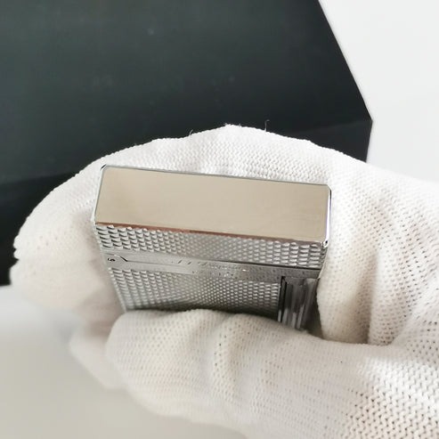 Ligne-2 Classic Dupont Cigarette Lighter Twisted Plaid Engraving #028 - Image 3