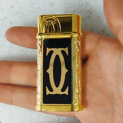 Cartier Lighter Gold Logo Inflatable Cigar Lighter #045 - Image 2