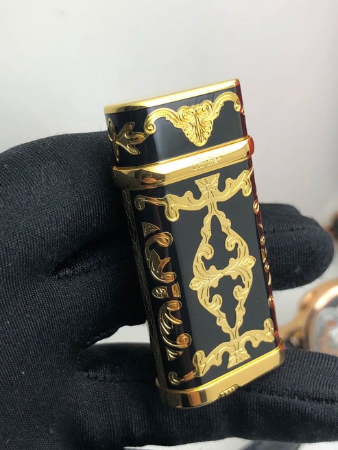 Cartier Lighter Vintage Lacquer Design #028 - Image 2