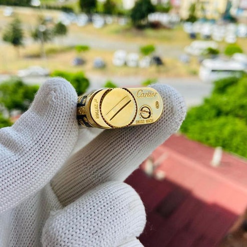 Cartier Lighter Vintage Lacquer Design #028 - Image 11