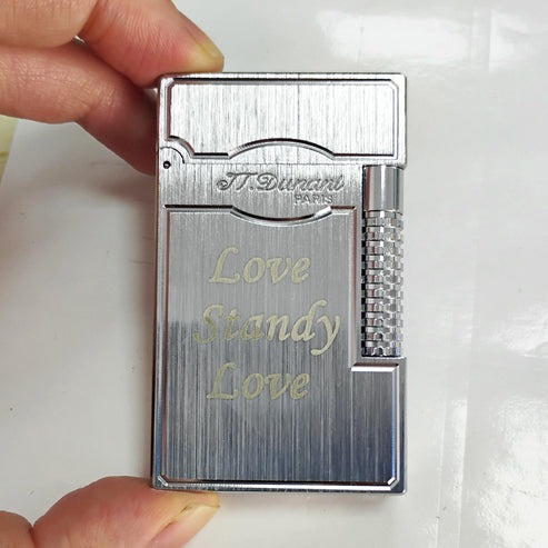 Custom Laser Engraved Lighter – Personalized Precision Engraving on Smooth Surface - Image 2