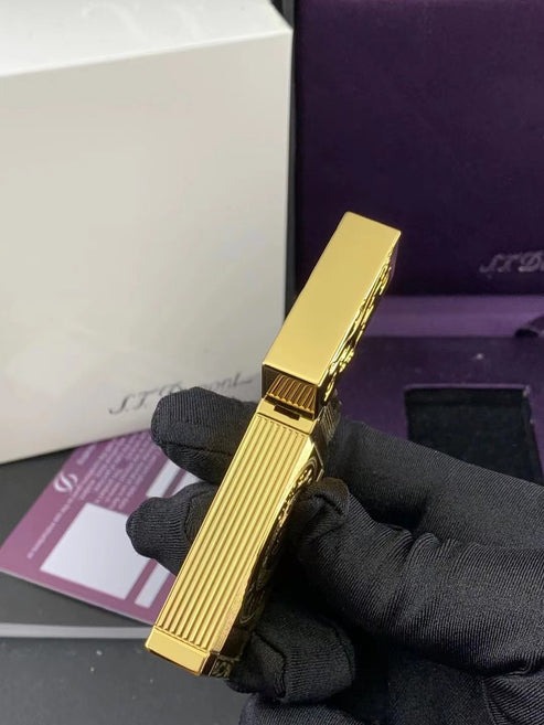 Classical Brass S.T Dupont Lighter #093 - Image 7