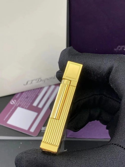 Classical Brass S.T Dupont Lighter #093 - Image 8