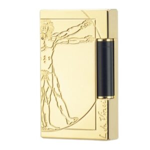 Da Vinci Man Pattern ST Dupont Lighter #080