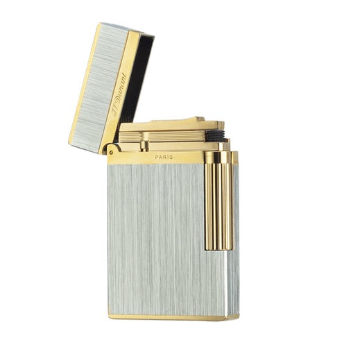 JT Dunant Refillable Gas Brushed Metal Lighter#014 - Image 5