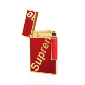 ST Dupont Lighter x Supreme Lighter Joint Name Series Red-Gold | Red-Silver#078
